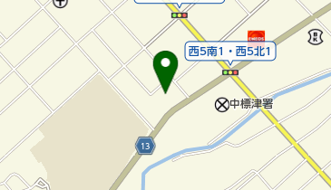 トヨタエルアンドエフ釧路株式会社中標津店の地図画像