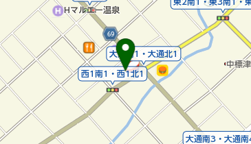 小沢金物店の地図画像