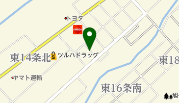 あづま美容室の地図画像