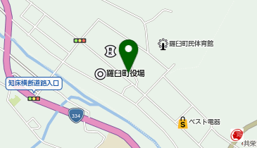 ハジメ理容室の地図画像