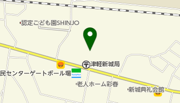 えびな治療院の地図画像