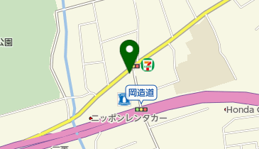 和田衣料店の地図画像