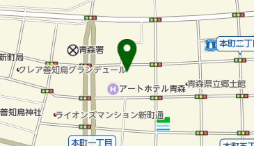 モリタ株式会社 青森出張所の地図画像