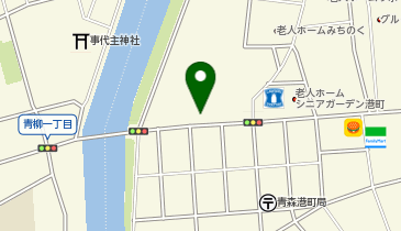 青森小型貨物自動車運送株式会社 港町車庫の地図画像