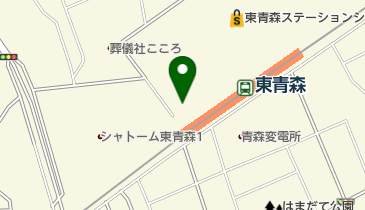 丸運十和田運送株式会社 東青森営業所の地図画像