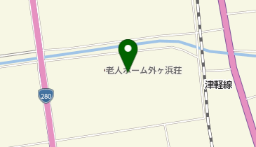 デイサービスセンター外ヶ浜の地図画像