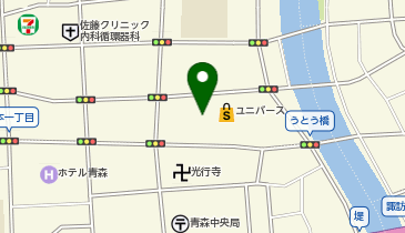 あおやぎグループホームの地図画像