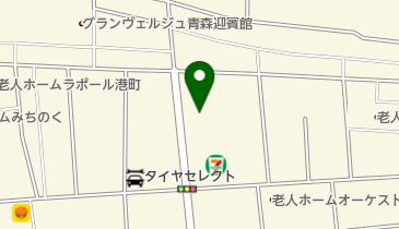 青ガス興業株式会社の地図画像