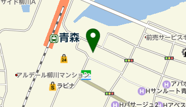 みちのくりんご店の地図画像