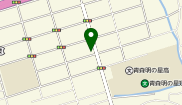 青森美術の地図画像