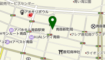 日本棋院青森県本部の地図画像