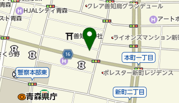 株式会社キャネット青森店の地図画像