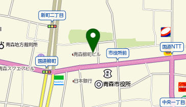 青森本町第一生命ビルディング管理室の地図画像