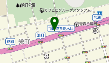 甲地サイクル商会の地図画像