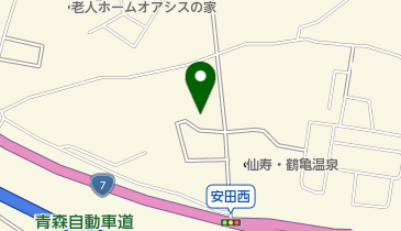 丸大階上漁網株式会社の地図画像