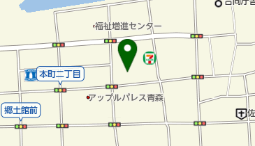 カトリック教会 本町教会の地図画像