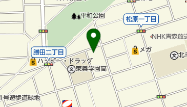 立正佼成会青森教会の地図画像