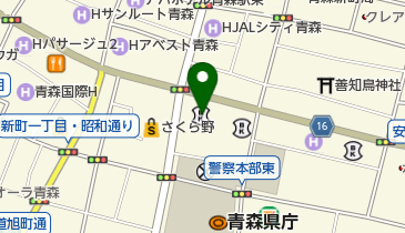みちのく銀行 青森支店の地図画像