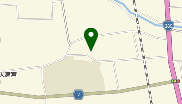 川田クリーニング店の地図画像