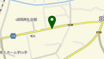 クリーニングのあっぷるの地図画像