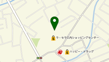 東洋社クリーニング ユニバース三内店の地図画像