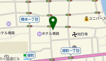 青森県社会保険診療報酬支払基金の地図画像