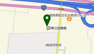 日本ボーイスカウト青森県連盟の地図画像