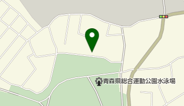 エホバの証人の青森市安田会衆の地図画像
