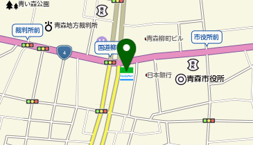 UAゼンセン青森県支部の地図画像