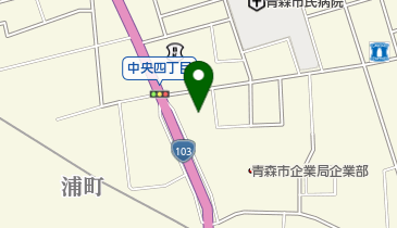 キラ・クイン青森の地図画像