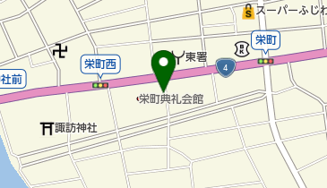 パンションあさりの地図画像