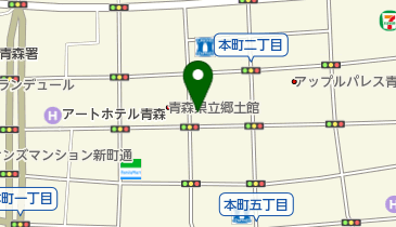 社団法人青森県警備業協会の地図画像