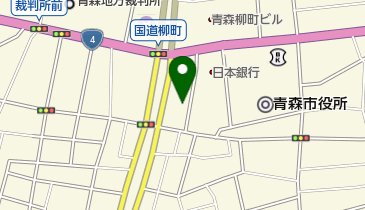 社団法人日本補償コンサルタント協会東北支部青森県協議会の地図画像