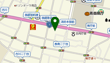 日本電気株式会社青森支店の地図画像