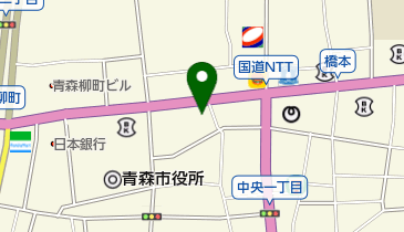 株式会社東日本朝日広告社青森営業部の地図画像