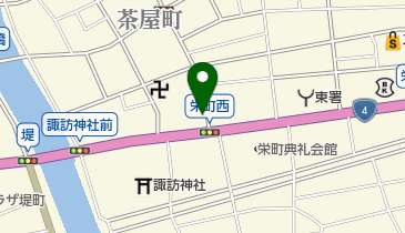 相坂自動車商会の地図画像