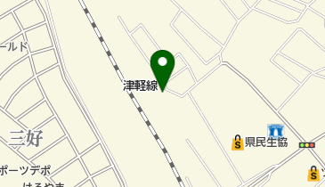スーパーウイング猪股自動車の地図画像