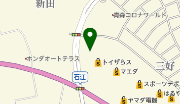 カーセレクトの地図画像
