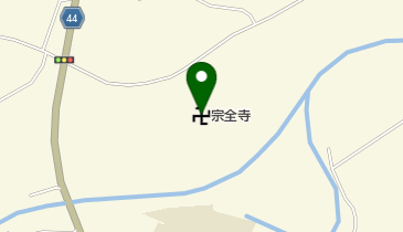 宗全寺の地図画像