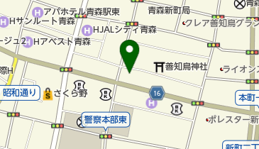 野村證券株式会社 青森支店の地図画像