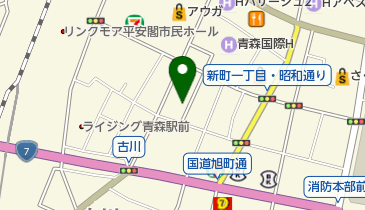奥野精肉店株式会社の地図画像