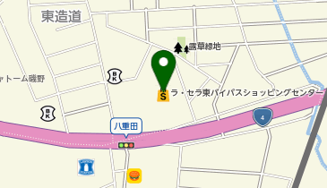 ユニバース ラ・セラ東バイパス店の地図画像