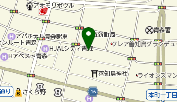 株式会社日刊青森建設工業新聞社の地図画像