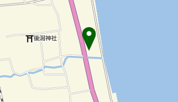 東奥日報後潟佐々木新聞店の地図画像