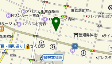 flowerBROOMの地図画像