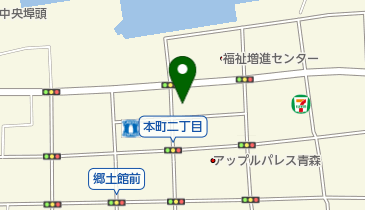 青森米穀卸株式会社灯油センターの地図画像