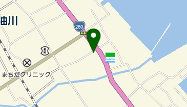 油川燃料の地図画像