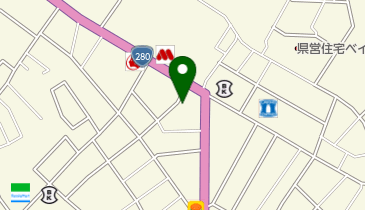 阿部整骨院の地図画像