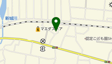 新城整骨院の地図画像