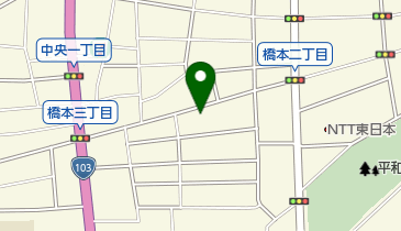 たむら整骨院の地図画像